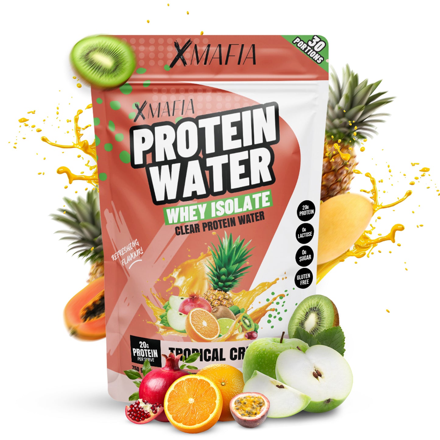 Protein Water - Tropical Crush. - XMAFIA - Supplements